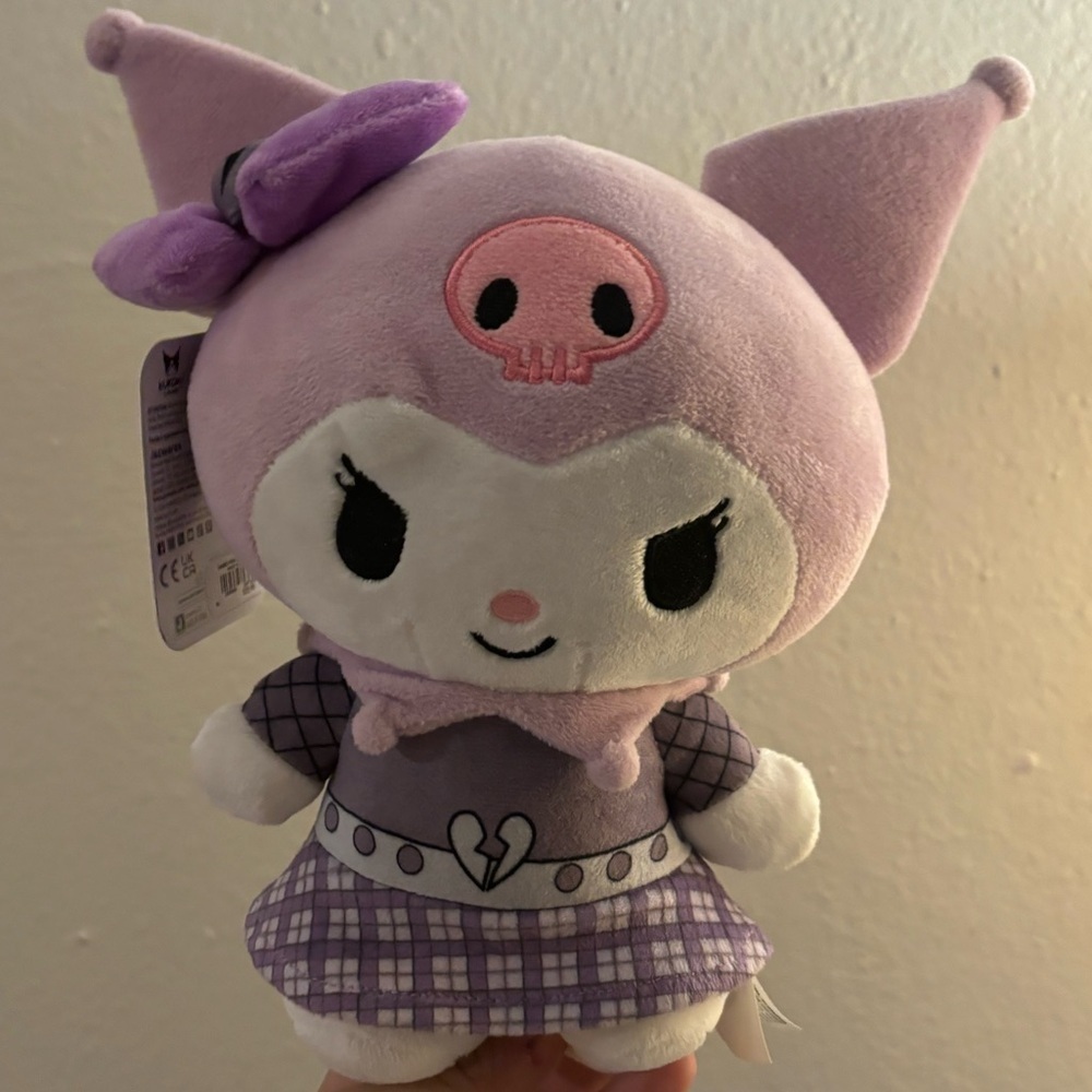Kuromi 8” Punks Hello Kitty and Friends Series 2 Plush